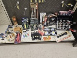Shelf Lot of NEW Assorted Flashlights/ Accessories