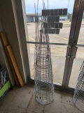 Stack of New Tomato Plant Frames