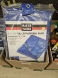 Lot of NEW 5 MD 8X10 and 8 LD 10X12 Tarps