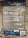 NEW TruGuard 10X12 Special Canvas Tarp