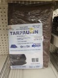 NEW Sunfield 10X12 Canvas Sun Tarp