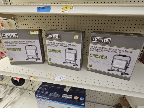 NEW Master Mechanic LED Slim Line Work Light