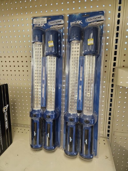 Lot of 2 NEW Peak Lightning Work Lights