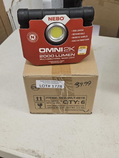 NEW NEBO Omni 2K Multi-Directional Work Light