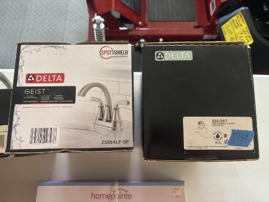 Lot of 3 NEW Delta and Hompointe Faucets