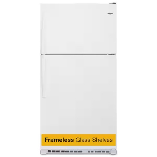 NEW Whirlpool 20cfu Top Freezer Refrigerator