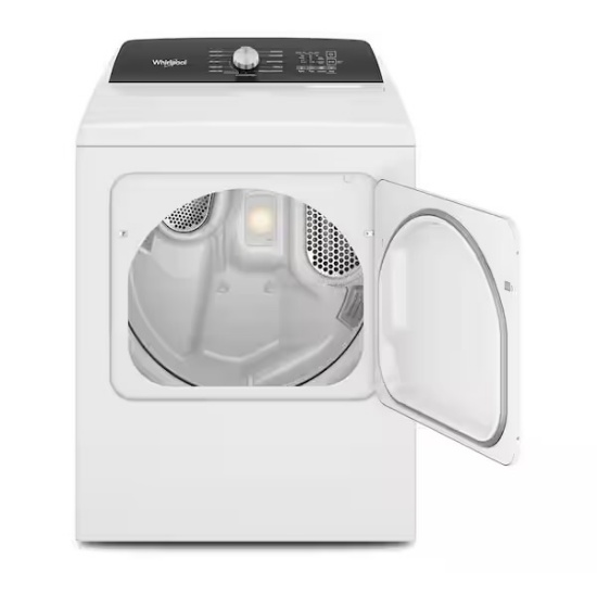 NEW Whirlpool 7cfu White Electric Top Load Dryer