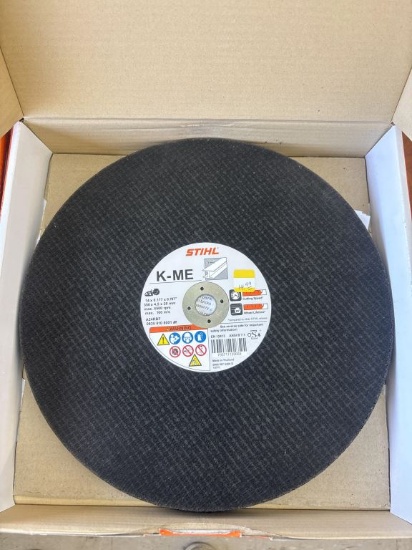 Lot of 4 STIHL 14" General Purpose Abrasive Wheels