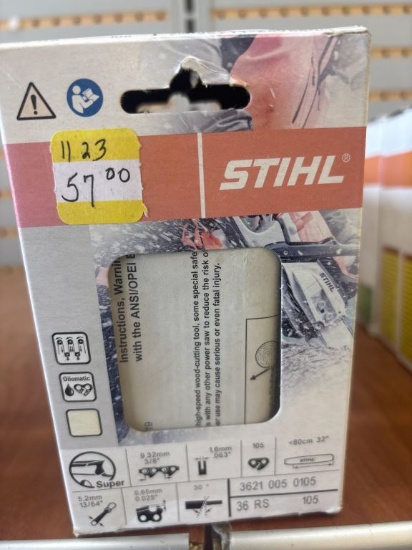Lot of 3 STIHL 3621 005 0105 32" Chain