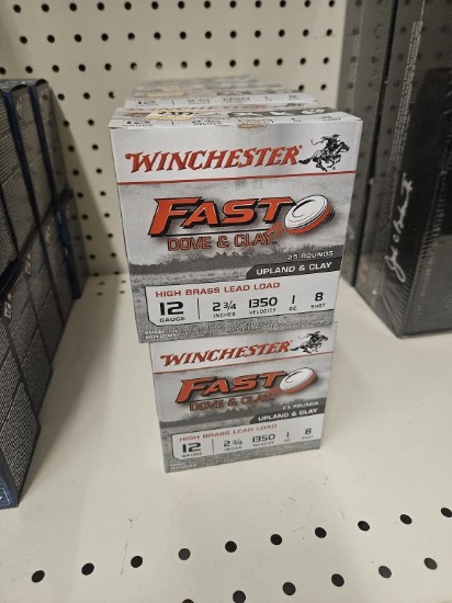 250rds Winchester 12ga Fast Dove & Clay