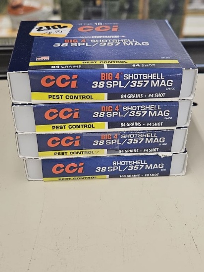40rds Assorted CCI 38Spcl/357Mag Shotshell