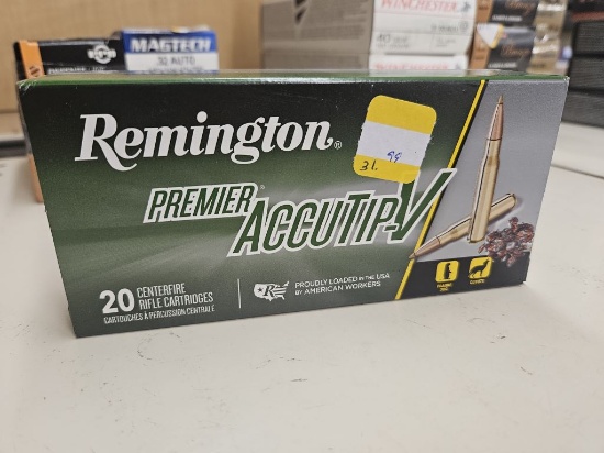 80rds Remington Premier Accutip 204 Ruger 32gr