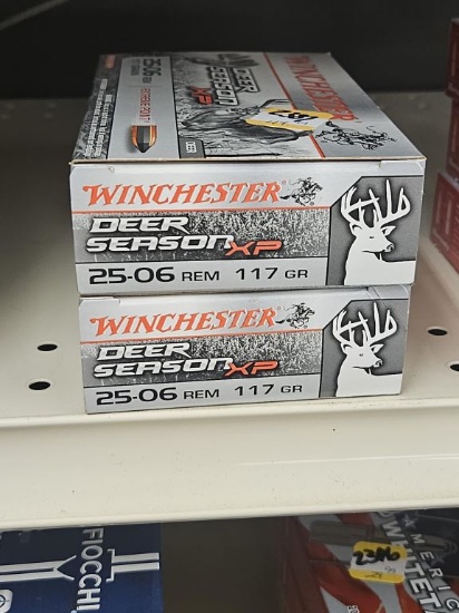 40rds Winchester Deer Season XP 25-06Rem 117gr