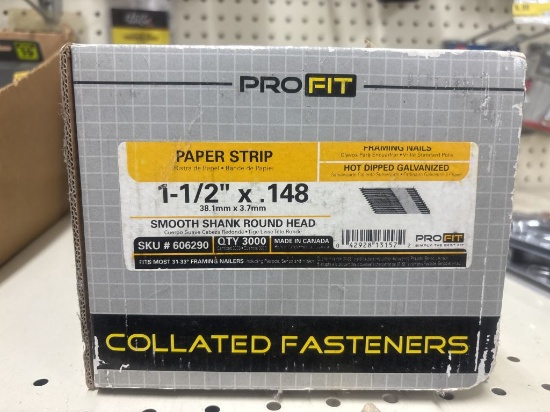3000ct Box ProFit 1 1/2"X.148 Framing Nails