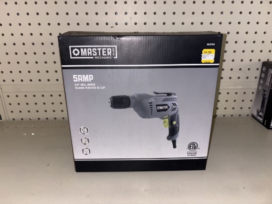 NEW Master Mechanic 103733 Drill/Driver, 5-amp