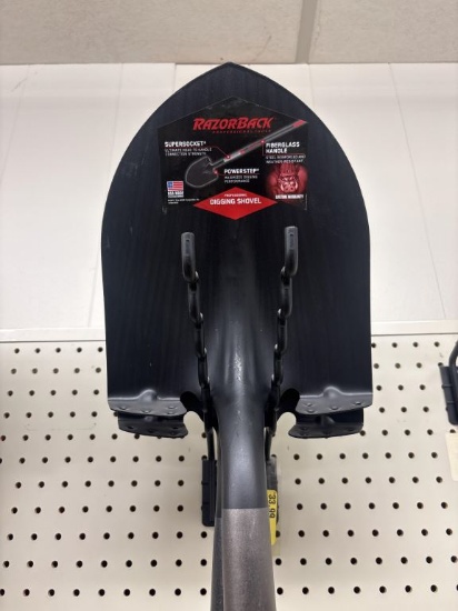 NEW Razorback Professional Digging Shovel