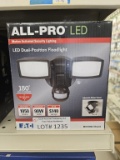 (2) NEW All-Pro LED Dual Security Floodlight