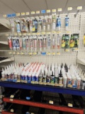 Section of NEW Sealants and Caulk