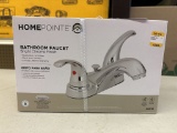NIB Home Pointe 2-Handle Chrome Finish Sink Faucet