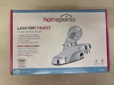 NIB Home Pointe Chrome Finish Sink Faucet