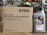NEW Case of 12/1Qt Stihl Platinum Bar & Chain Lube