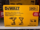 NEW Dewalt 20V Drill/Impact Driver Combo Set