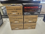 120rds Assorted .40S&W Defense Ammo