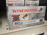 250rds Winchester Super-X 357Mag 158gr PP