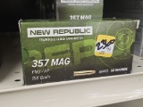 250rds New Republic 357Mag 158gr