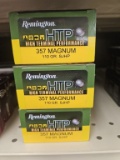 180rds Remington HTP 357Mag 110gr SJHP