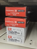 100rds Federal 25Auto and 40rds Winchester 7.62X39