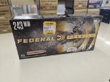 20rds Federal Premium 243Win 85gr Barnes TSX