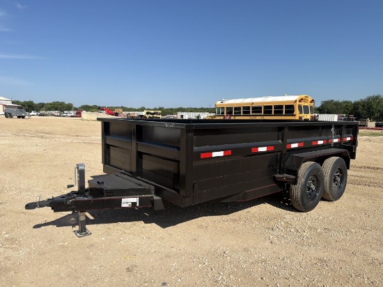 *2026 Salvation 7’x14’ Dump Trailer
