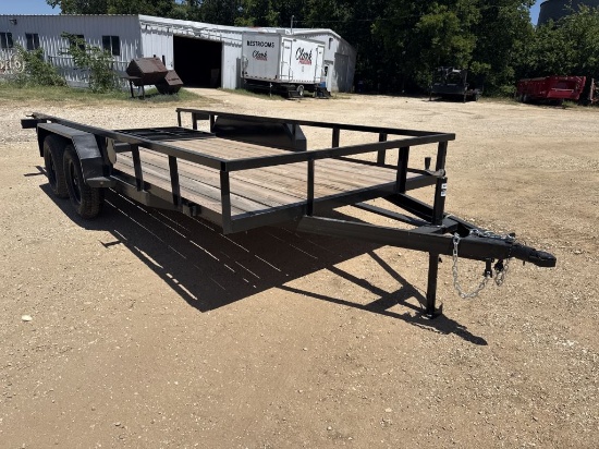*2027 Salvation 78"x16’ T/A Utility Trailer