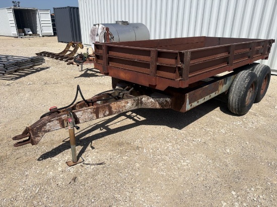 Homemade Farm Dump Trailer
