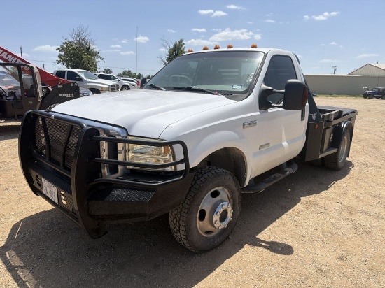 *2005 Ford F-350 Power Stroke Flatbed 4WD