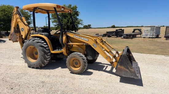 John Deere 110 Backhoe/Tractor Hydra-stat