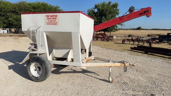 Trip Hopper Range Feeder T-856 Single Axle