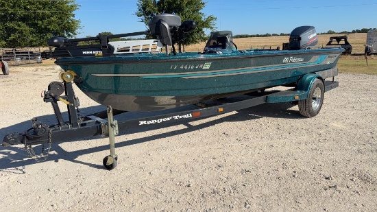 *1994 Ranger 681 Fisherman Boat w/Yamaha V4 115