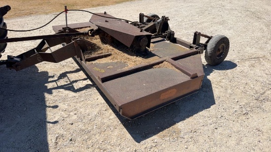 10' Drag Shredder Hydraulic Lift Solid Wheels