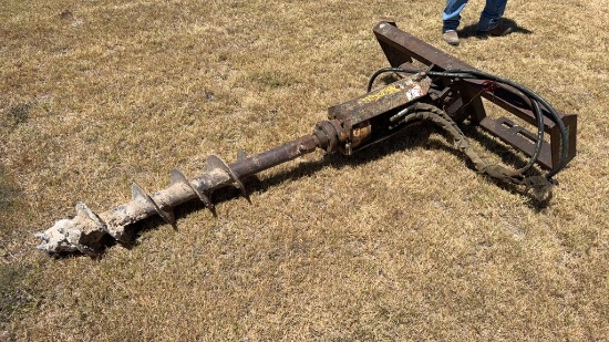 Belltec Skid Steer 9" Auger w/Carbide Teeth