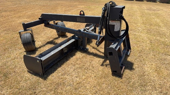 Skid Steer 84" Hydraulic Land Leveler w/Controller