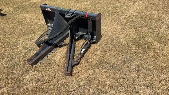 Jenkins Skid Steer Tree Puller Attachment