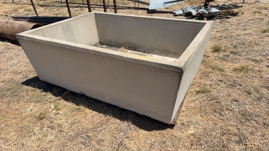4x6x2 Cement Livestock Watering Trough