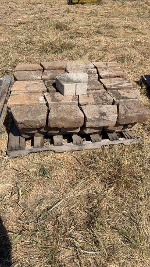 Pallet of Cement Edging