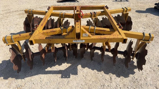 3pt Hay King 7' Tandem Disk Scalloped Cutting Edge