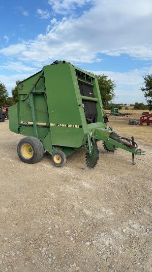 John Deere 535 Round Baler w/net 1000 PTO