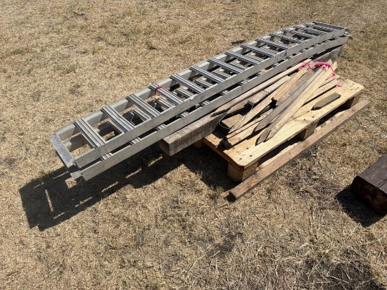 Aluminum Ramps & Wood Stakes