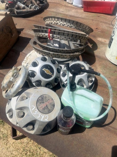 Chevy Beauty Rings and Hub Caps