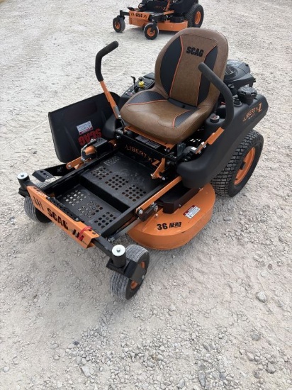Scag Liberty Z 36" ZTR Mower, 38hrs